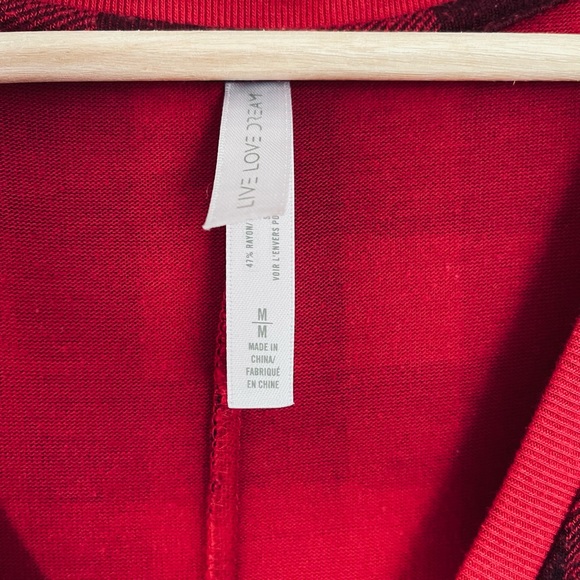 Plaid Onsie Pj’s - Picture 3 of 3